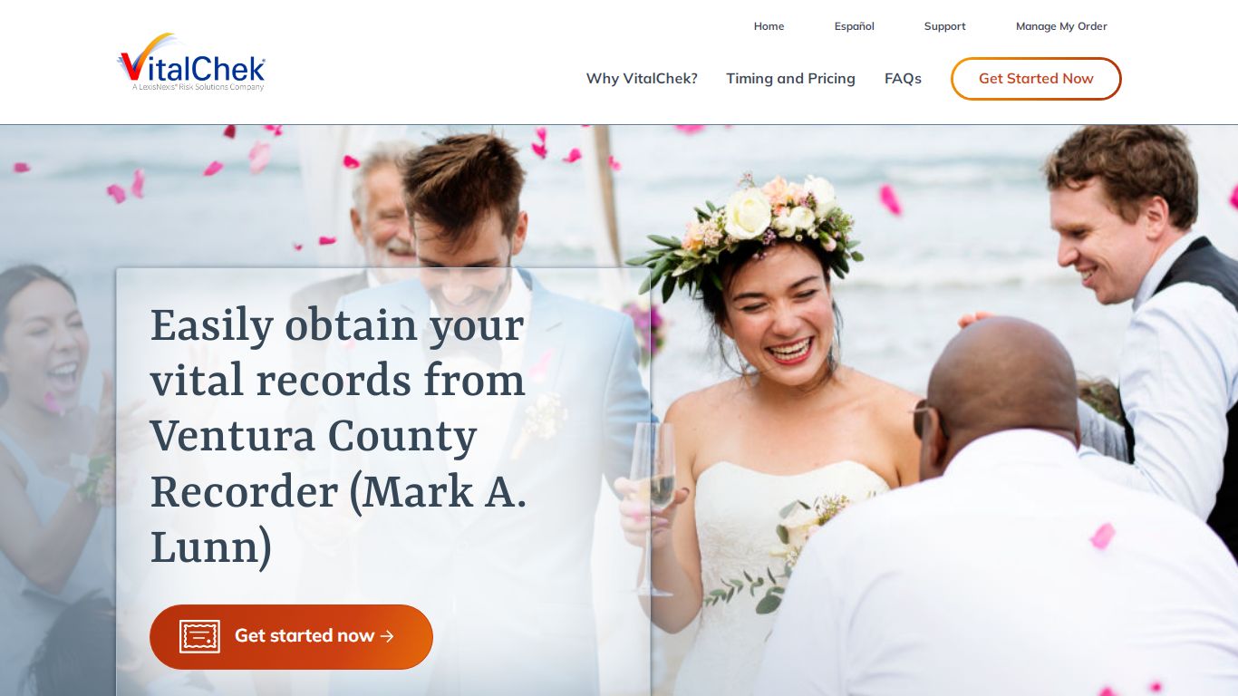 Ventura County (CA) Marriage Certificates | Order Records ...